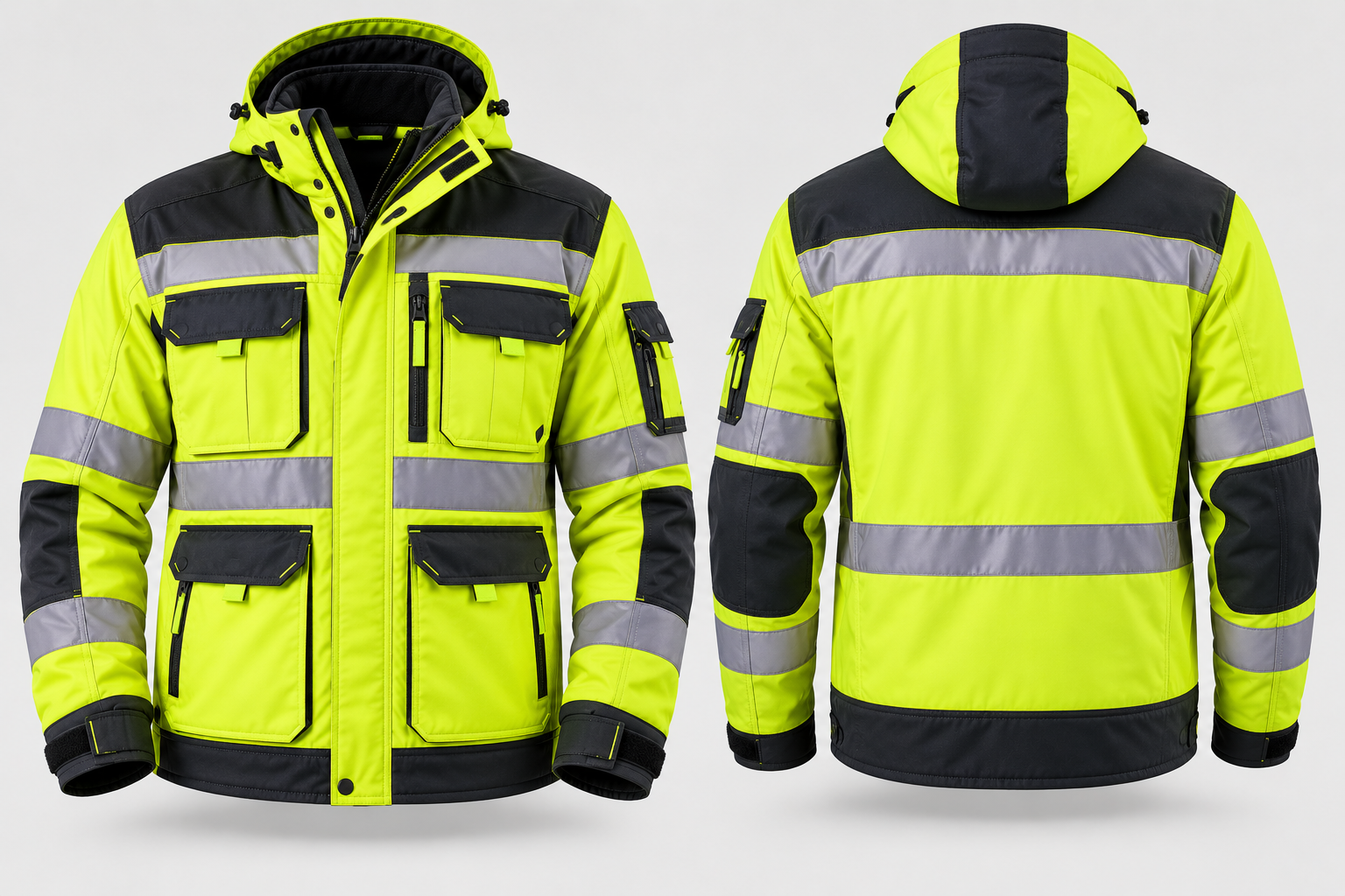 Custom High Visibility Work Wear Jacket High Visibility Work Wear Jacket