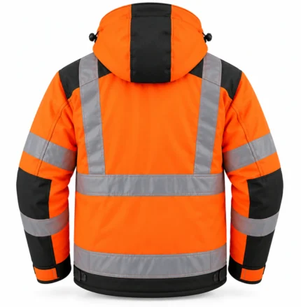 Custom High Visibility Winter Work Jacket
