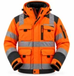 Custom High Visibility Winter Work Jacket