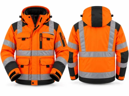 Custom High Visibility Winter Work Jacket