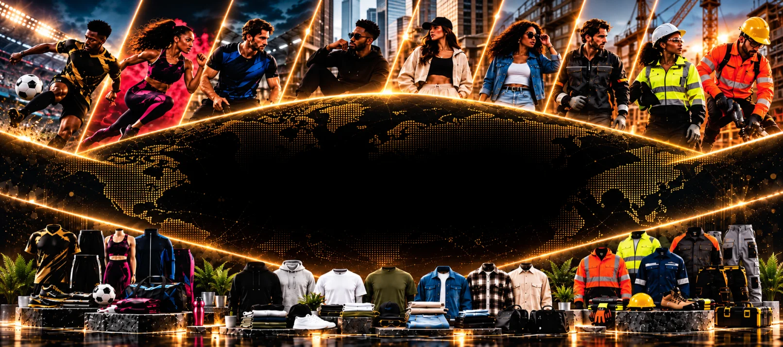 Custom Apparel Manufacturer Sportswear Casual Wear Workwear